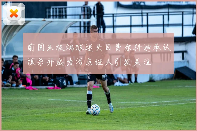前国米极端球迷头目费尔科迪承认谋杀并成为污点证人引发关注